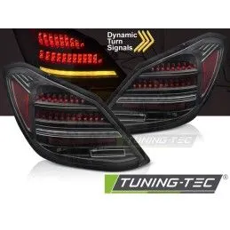 LED TAIL LIGHTS BLACK RED SEQ fits MERCEDES C-CLASS W205 14-21, Nouveaux produits tuning-tec