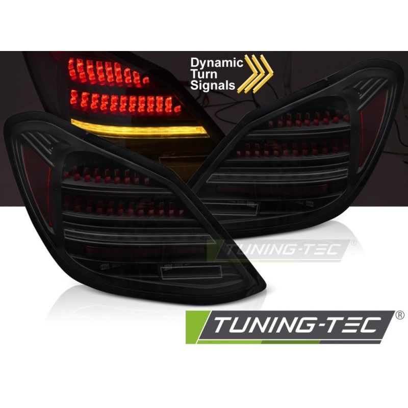 LED TAIL LIGHTS SMOKE RED SEQ fits MERCEDES C-CLASS W205 14-21, Nouveaux produits tuning-tec