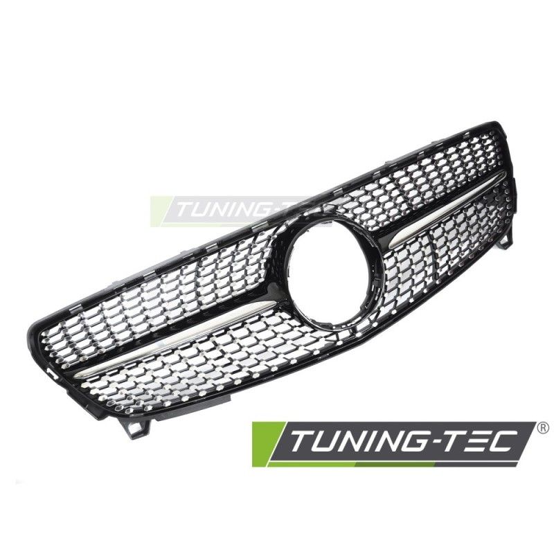 GRILLE DIAMOND BLACK CHROME fits MERCEDES W176 15-18, Nouveaux produits tuning-tec