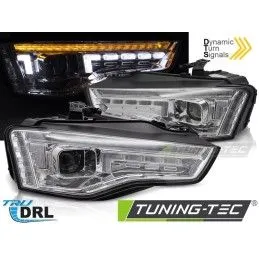 HALOGEN HEADLIGHTS LED CHROME SEQ fits AUDI A5 11-16, Nouveaux produits tuning-tec