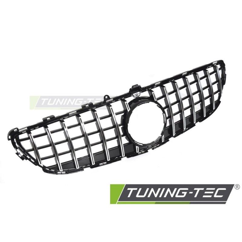 GRILLE SPORT BLACK CHROME fits MERCEDES CLS C218 14-18, Nouveaux produits tuning-tec