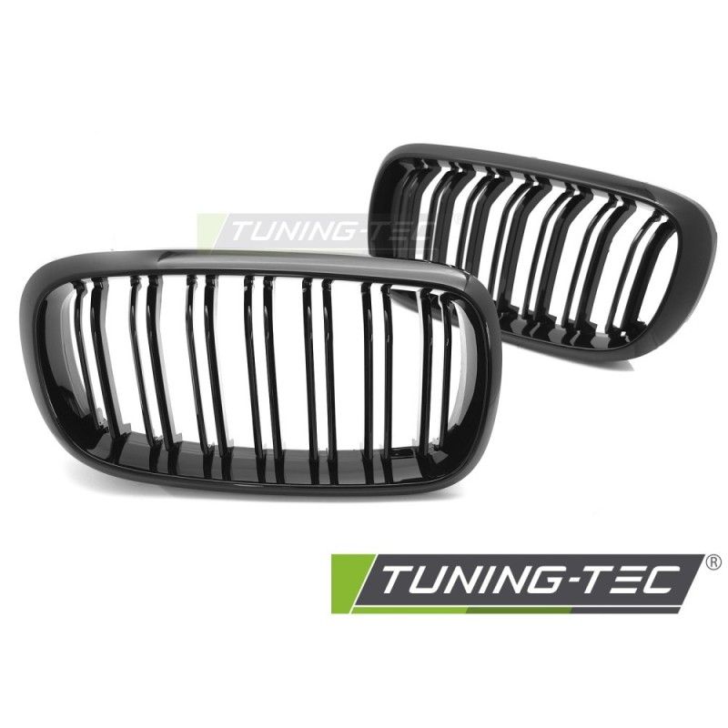 GRILLE SPORT GLOSSY BLACK DOUBLE BAR fits BMW X5 F15 13-18 / X6 F16 14-19 , Nouveaux produits tuning-tec