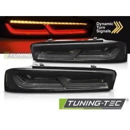 LED TAILIGHTS SMOKE BLACK fits CHEVROLET CAMARO 16-18, Nouveaux produits tuning-tec