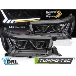 TOYOTA HILUX 16-20 TUBE LED BLACK, Nouveaux produits tuning-tec