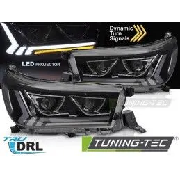 TOYOTA HILUX 16-20 TUBE LED BLACK, Nouveaux produits tuning-tec