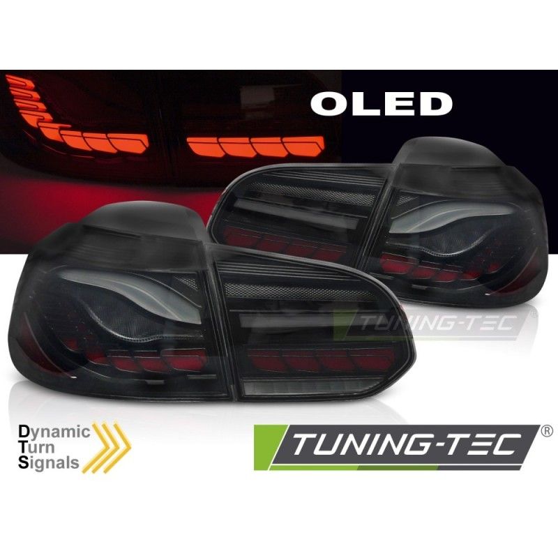 LED TAIL LIGHTS SMOKE LED OLED fits VW GOLF 6 08-13, Nouveaux produits tuning-tec