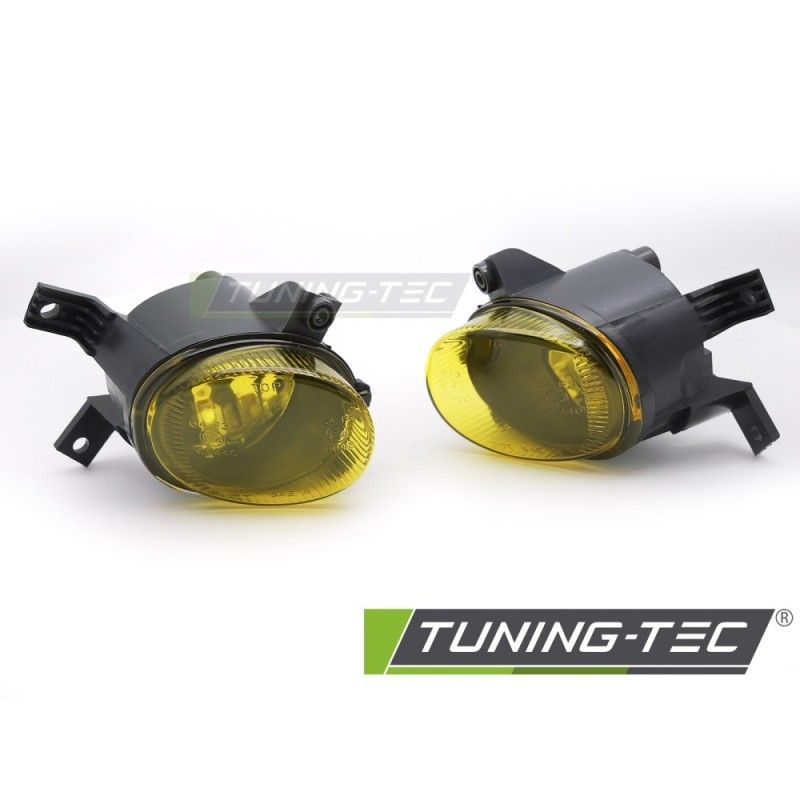 FOG LIGHTS YELLOW fits AUDI A3 8P 03-12 / A4 B7 04-08, Nouveaux produits tuning-tec