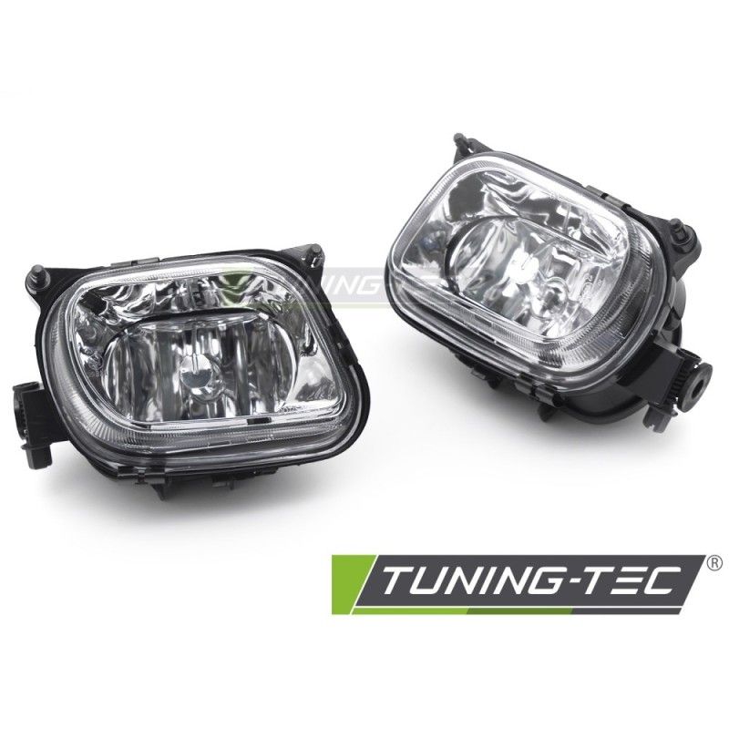 FOG LIGHTS CLEAR fits MERCEDES W210 95-99 / A208 99-03 / C208 97-02 / SLK R170 96-04, Nouveaux produits tuning-tec