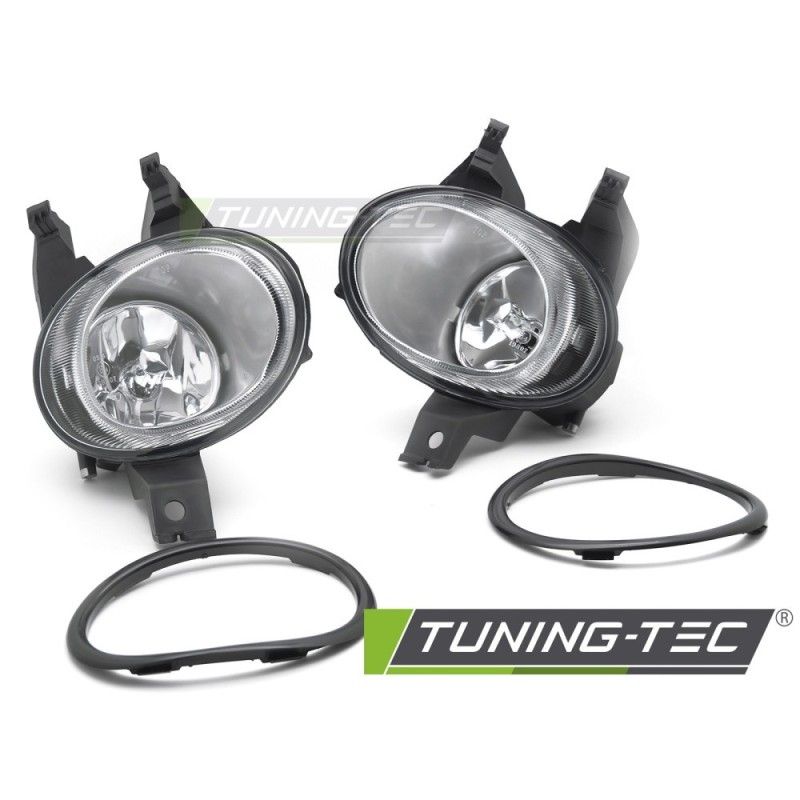 FOG LIGHTS CLEAR fits PEUGEOT 206 98-07 / 206 CC 98-07, Nouveaux produits tuning-tec