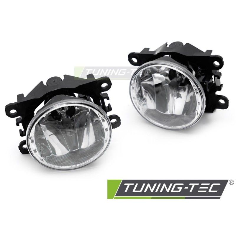 FOG LIGHTS CLEAR fits RENAULT CLIO 12-19 / CAPTUR / KANGOO / FLUENCE / MEGANE / TRAFIC DACIA LOGAN / SANDERO, Nouveaux produits 