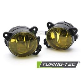 FOG LIGHTS YELLOW fits VW POLO 05-09 / T5 03-09 / CRAFTER 06-11 / TOUAREG 06-10 SKODA FABIA 04-09 / PRAKTIK / ROOMSTER, Nouveaux