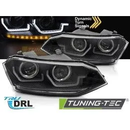 VW POLO VI 2G 17-21 SEQ LED DRL BLACK, Nouveaux produits tuning-tec