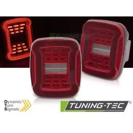 JEEP WRANGLER YJ 91-96 / TJ 96-06 RED WHITE LED, Nouveaux produits tuning-tec