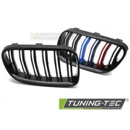 GRILLE SPORT GLOSSY BLACK TRI-COLOUR DOUBLE BAR fits BMW E92 / E93 LCI 10-13, Nouveaux produits tuning-tec