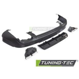 DIFFUSOR TWIN OUTLET PDC BLACK SPORT S STYLE fits AUDI Q7 4L 05-15, Nouveaux produits tuning-tec