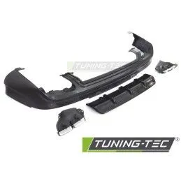 DIFFUSOR TWIN OUTLET PDC BLACK SPORT S STYLE fits AUDI Q7 4L 05-15, Nouveaux produits tuning-tec