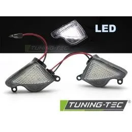 MIRROR PUDDLE LIGHTS LED fist SKODA OCTAVIA II, SUPERB II, Nouveaux produits tuning-tec