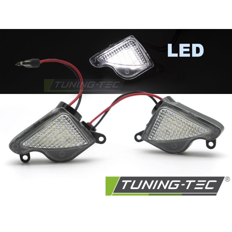 MIRROR PUDDLE LIGHTS LED fist SKODA OCTAVIA II, SUPERB II, Nouveaux produits tuning-tec