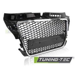 GRILLE SPORT BLACK CHROME PDC fits AUDI A3 8P 08-12, Nouveaux produits tuning-tec