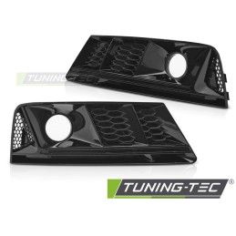 FOG LIGHT COVER GLOSSY BLACK fits AUDI A4 B9 15-19, Nouveaux produits tuning-tec