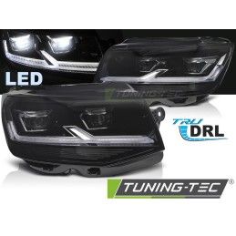 LED HEADLIGHTS BLACK DRL fits VW T6 15-19, Nouveaux produits tuning-tec