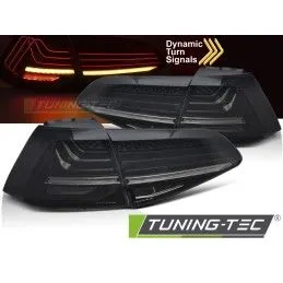 LED TAIL LIGHTS LASER SMOKE LED SEQ fits VW GOLF 7 13-19, Nouveaux produits tuning-tec