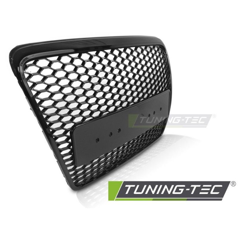 GRILLE SPORT GLOSSY BLACK fits AUDI A6 C6 04-11, Nouveaux produits tuning-tec