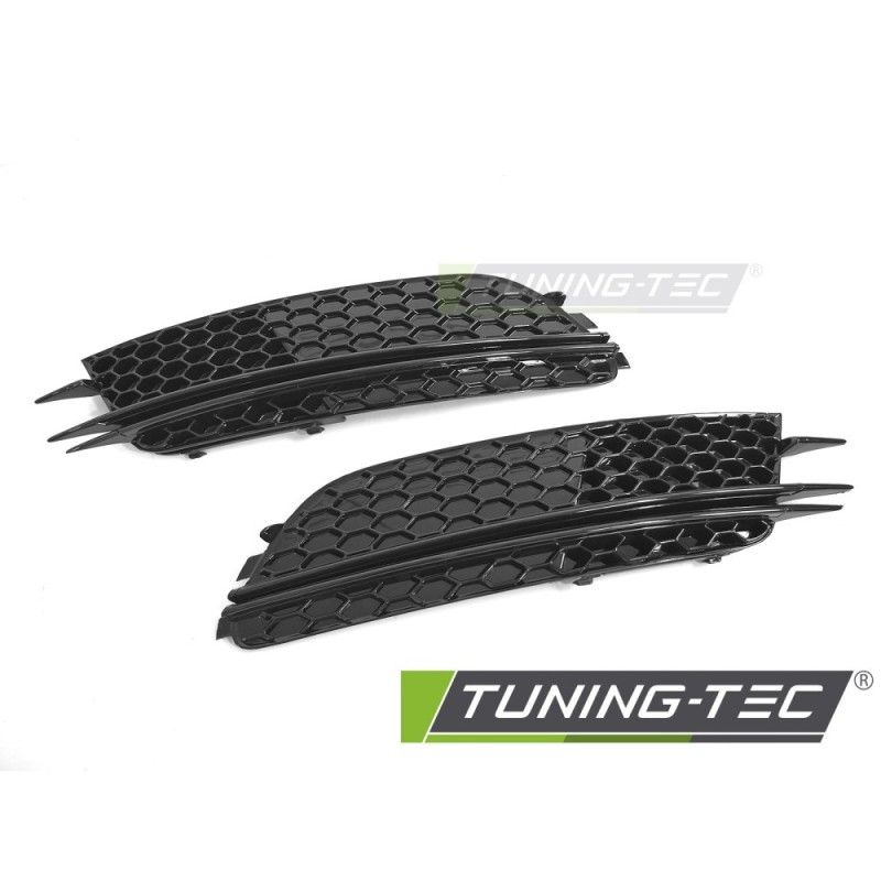 FOG LIGHT COVER GLOSSY BLACK fits AUDI A6 C7 11-14, Nouveaux produits tuning-tec