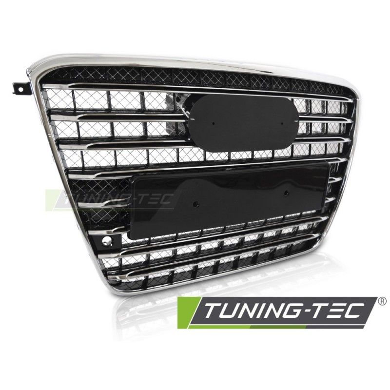 GRILLE SPORT BLACK CHROME PDC fits AUDI A8 D4 09-13, Nouveaux produits tuning-tec