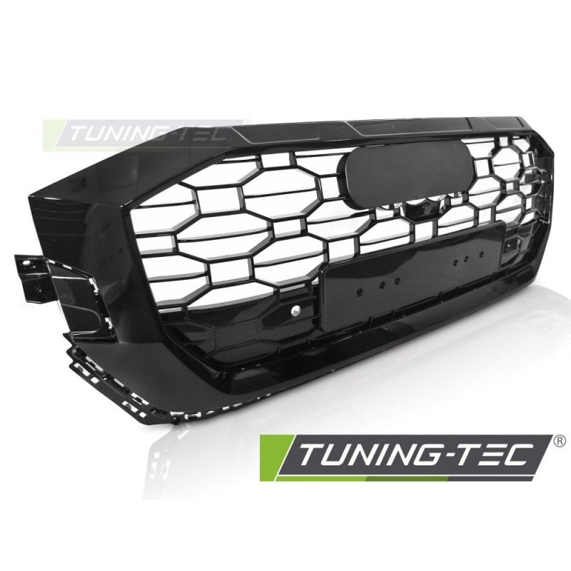 GRILLE SPORT STYLE GLOSSY BLACK PDC fits AUDI Q8 18-23, Nouveaux produits tuning-tec