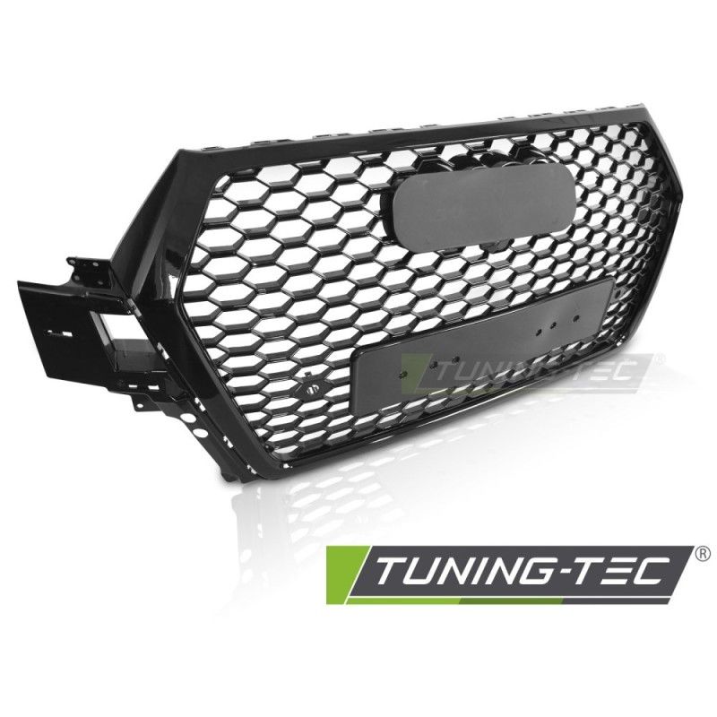 GRILLE SPORT STYLE GLOSSY BLACK PDC fits AUDI Q7 4M 15-19, Nouveaux produits tuning-tec