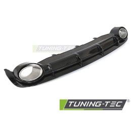 DIFFUSOR TWIN OUTLET GLOSSY BLACK SPORT STYLE fits AUDI A6 C7 11-14, Nouveaux produits tuning-tec