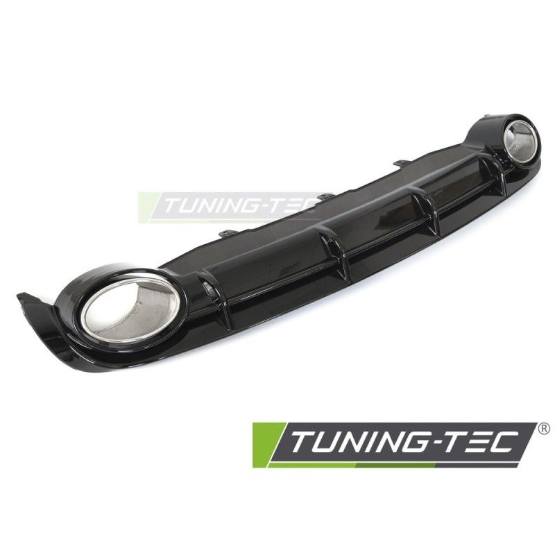 DIFFUSOR TWIN OUTLET GLOSSY BLACK SPORT STYLE fits AUDI A6 C7 11-14, Nouveaux produits tuning-tec DIFFUSOR TWIN OUTLET GLOSSY BLACK SPORT STYLE fits AUDI A6 C7 11-14, Nouveaux produits tuning-tec