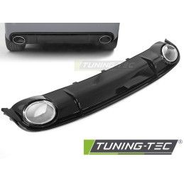 DIFFUSOR SINGLE OUTLET GLOSSY BLACK SPORT STYLE fits AUDI A4 B8 08-11 , Nouveaux produits tuning-tec