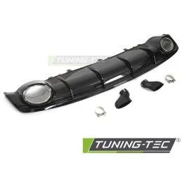 DIFFUSOR TWIN OUTLET GLOSSY BLACK SPORT STYLE fits AUDI A7 C7 14-18, Nouveaux produits tuning-tec