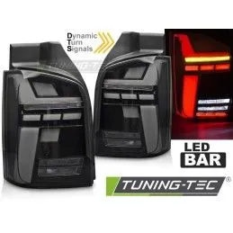 LED BAR TAIL LIGHTS SMOKE SEQ fits VW T5 04.03-09 / 10-15, Nouveaux produits tuning-tec