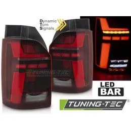 LED BAR TAIL LIGHTS RED SEQ fits VW T6 15-19 / T6.1 20-24, Nouveaux produits tuning-tec