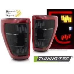 FULL LED TAIL LIGHTS RED SEQ fits FORD F150 MK14 20-23, Nouveaux produits tuning-tec