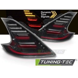 FULL LED TAIL LIGHTS BLACK fits NISSAN 370Z 09-20, Nouveaux produits tuning-tec