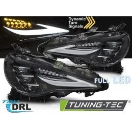 HEADLIGHTS FULL LED SEQ DRL fits TOYOTA GT86 12-21, Nouveaux produits tuning-tec