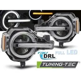 HEADLIGHTS FULL LED DRL BLACK fits FORD BRONCO 21-24, Nouveaux produits tuning-tec