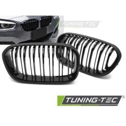 GRILLE SPORT GLOSSY BLACK DOUBLE BAR fits BMW F20 / F21 LCI 15-18, Nouveaux produits tuning-tec