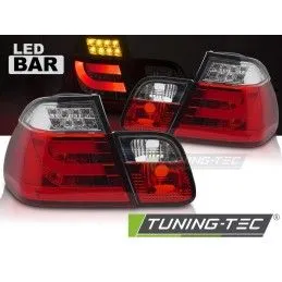 LED TAIL LIGHTS RED WHITE fits BMW E46 98-01 SEDAN, Nouveaux produits tuning-tec