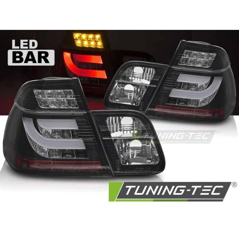 LED TAIL LIGHTS BLACK fits BMW E46 01-05 SEDAN, Nouveaux produits tuning-tec