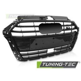 GRILLE SPORT S STYLE GLOSSY BLACK PDC ACC fits AUDI A3 8V 17-20, Nouveaux produits tuning-tec