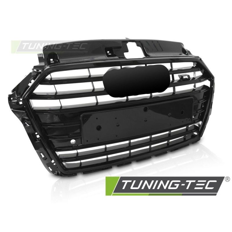 GRILLE SPORT S STYLE GLOSSY BLACK PDC fits AUDI A3 8V 17-20, Nouveaux produits tuning-tec GRILLE SPORT S STYLE GLOSSY BLACK PDC fits AUDI A3 8V 17-20, Nouveaux produits tuning-tec