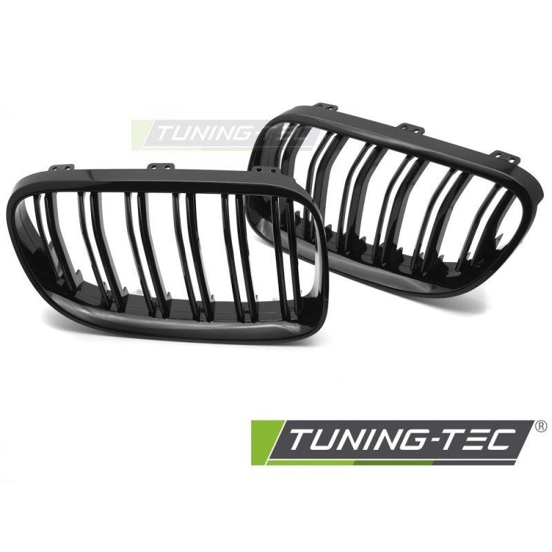 GRILLE SPORT GLOSSY BLACK DOUBLE BAR fits BMW E92 / E93 LCI 10-13, Nouveaux produits tuning-tec GRILLE SPORT GLOSSY BLACK DOUBLE BAR fits BMW E92 / E93 LCI 10-13, Nouveaux produits tuning-tec