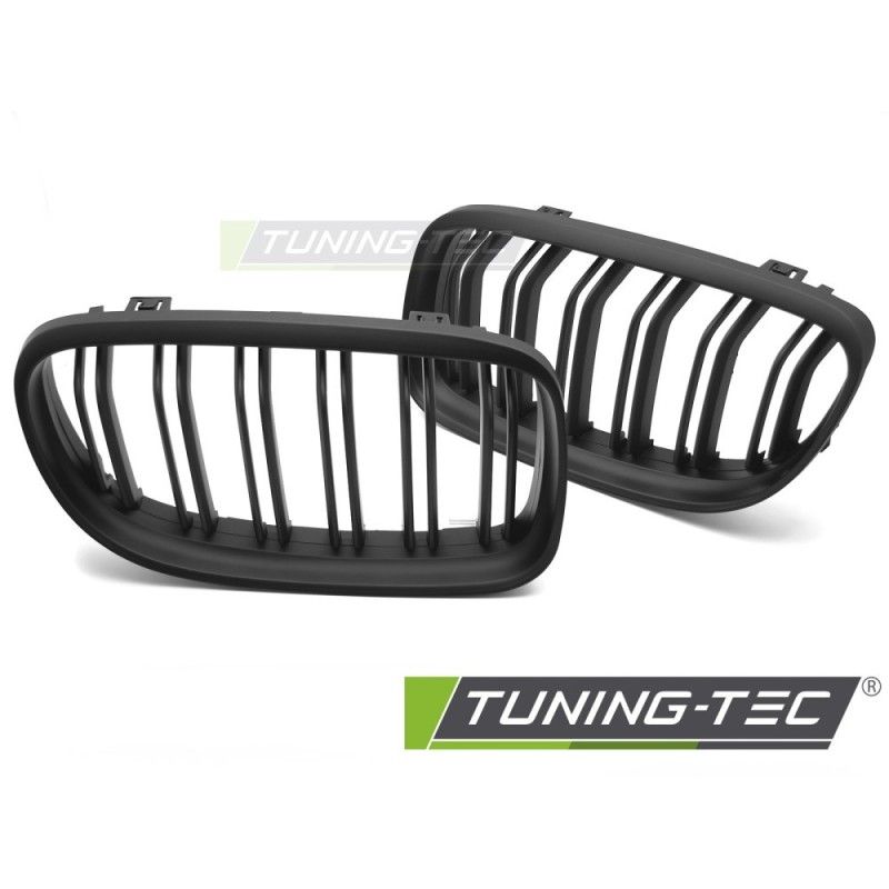 GRILLE SPORT MATT BLACK DOUBLE BAR fits BMW E90 / E91 LCI 09-11, Nouveaux produits tuning-tec