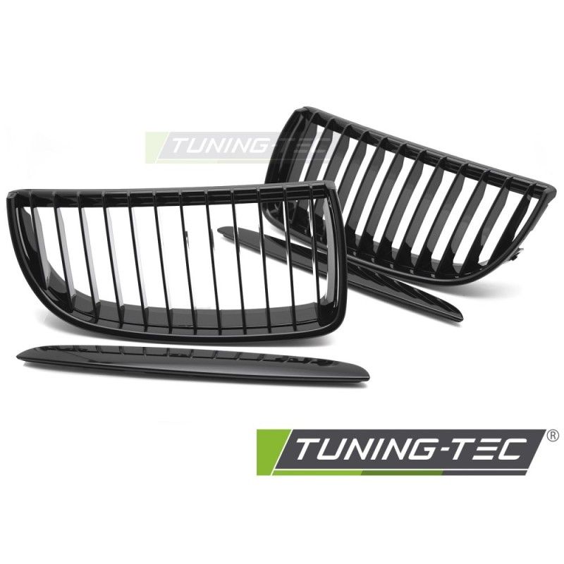 GRILLE GLOSSY BLACK fits BMW E90 / E91 05-08 , Nouveaux produits tuning-tec