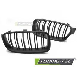 GRILLE SPORT MATT BLACK DOUBLE BAR fits BMW F30 / F31 11-18 , Nouveaux produits tuning-tec